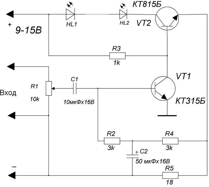 Схема беспроводных наушников bluetooth