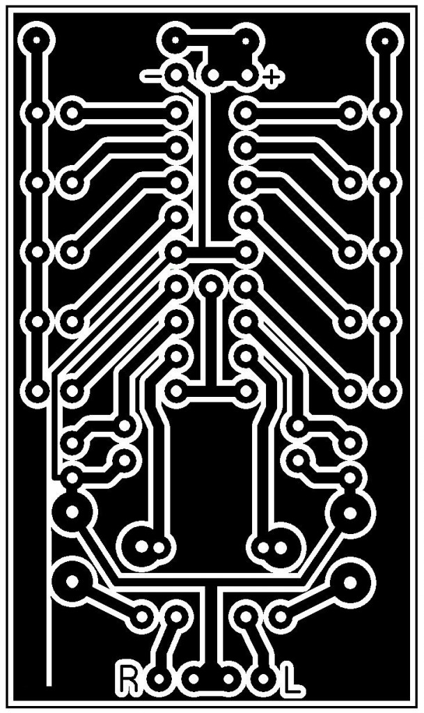 AN6884 - VU Led Level meter for amplifiers PCB 1